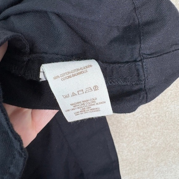 Free People Boho Embroidered Dress Women's Small Black Floral Mini Festival - Picture 9 of 10